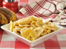 dehydrated banana chips